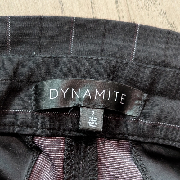 Dynamite striped work pants Size 2 - Picture 3 of 4